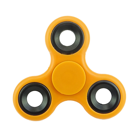 Hand Tri Fidget Spinner - Anti Stress And Axiety Toy - Orange