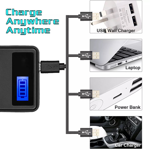USB Battery Charger For Sony Cybershot DSC-T77 Digital Camera