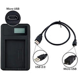 USB Battery Charger For Sony Cybershot DSC-RX100M7G / DSC-RX100 VII G Digital Camera